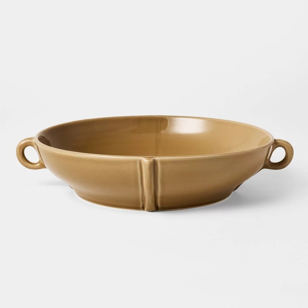12.625" Ceramic Loopy Bowl Gold - Threshold Studio McGee, Target